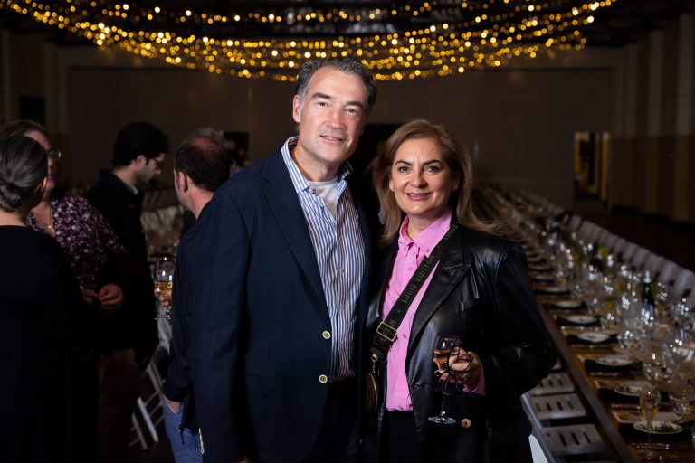 Sight For All co-founder James Muecke with his wife, Mina
